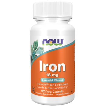 Vas / Iron 18 mg 120 Veg Capsules