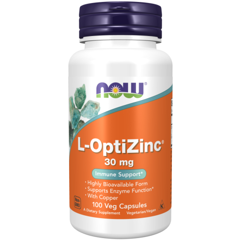 L-OptiZinc® 30 mg - 100 Veg Capsules