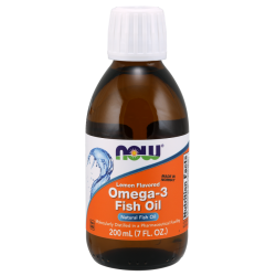 Omega-3 Fish Oil Lemon (halolaj citrom ízesítéssel) 200ml 
