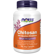 Chitosan 500 mg with Chromium - 120 Capsules