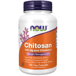 Chitosan 500 mg with Chromium - 120 Capsules