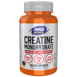 Creatine Monohydrate 750 mg 120 Veg Capsules