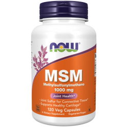 MSM 1000 mg 120 Veg Capsules