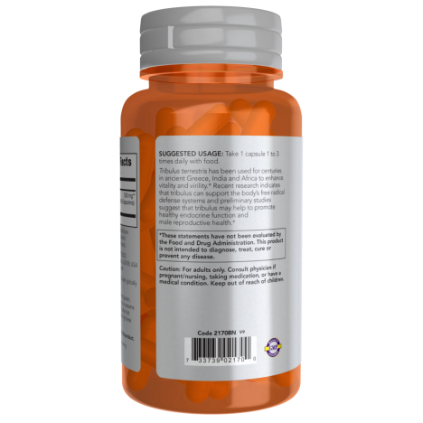 Tribulus / Királydinnye/ 500 mg 100 Veg Capsules