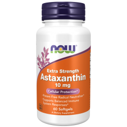 Astaxanthin Extra Strength 10 mg - 60 Softgels
