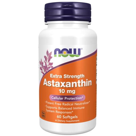 Astaxanthin Extra Strength 10 mg - 60 Softgels