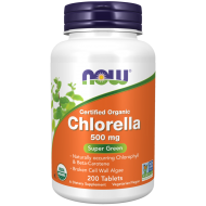 Chlorella 500 mg, Organic 200 Tablets Chlorella 500 mg, Organic 200 Tablets