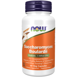 Saccharomyces Boulardii - 60 Veg Capsules Saccharomyces Boulardii - 60 Veg Capsules