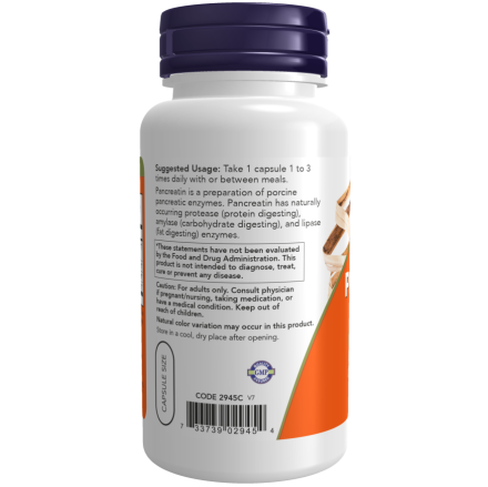 Pancreatin 2000 mg 100 Capsules
