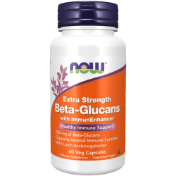 Beta-Glucans with ImmunEnhancer™, Extra Strength 60 Veg Capsules Immunerősítő