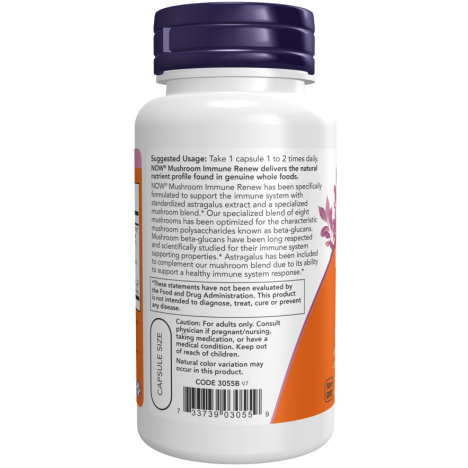 Mushroom Immune Renew 90 Veg Capsules