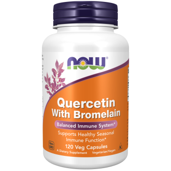 Quercetin with Bromelain - 120 Veg Capsules 