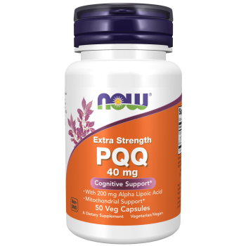 PQQ, Extra Strength 40 mg 50 Veg Capsules