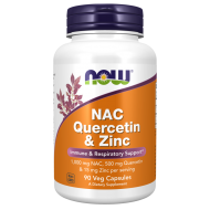 NAC Quercetin & Zinc 90 Veg Capsules - Immun- és légzéstámogatás NAC Quercetin & Zinc 90 Veg Capsules - Immun- és légzéstámogatás