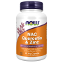 NAC Quercetin & Zinc 90 Veg Capsules - Immun- és légzéstámogatás