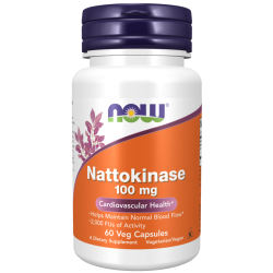 Nattokinase 100 mg - 60 Veg Capsules