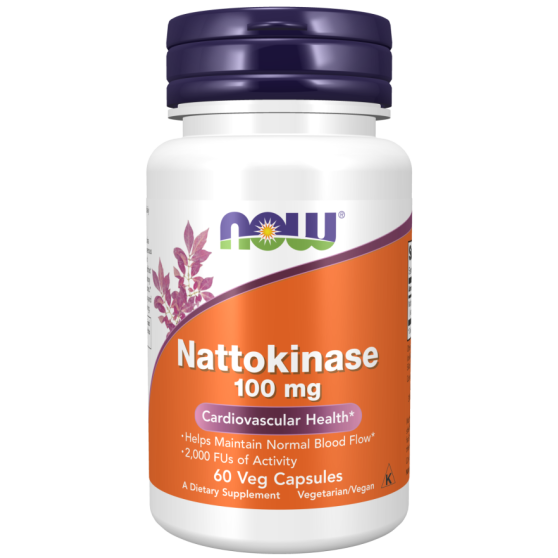 Nattokinase 100 mg - 60 Veg Capsules
