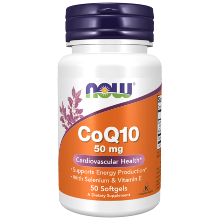 CoQ10 50 mg - 50 Softgels