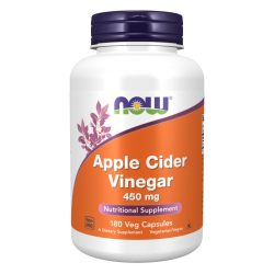 Apple Cider Vinegar 450 mg 180 Veg Capsules