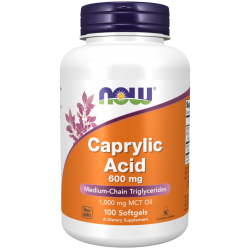 Caprylic Acid 600 mg - 100 Softgels Caprylic Acid 600 mg - 100 Softgels