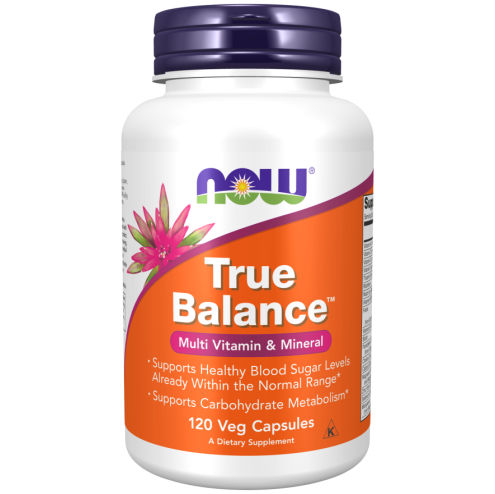 True Balance™ 120 Veg Capsules Multi-vitamin- és ásványianyag az egészséges szénhidrát-anyagcsere és az egészséges vércukorszint támogatására True Balance™ 120 Veg Capsules Multi-vitamin- és ásványianyag az egészséges szénhidrát-anyagcsere és az egészséges vércukorszint támogatására