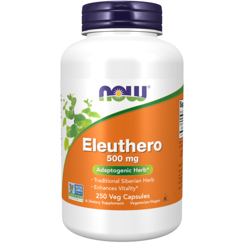 Eleuthero 500 mg 250 Veg Capsules