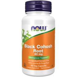 Black Cohosh Root 80 mg 90 Veg Capsules