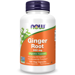 Ginger Root 550 mg - 100 Capsules Ginger Root 550 mg - 100 Capsules