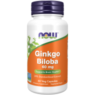 Ginkgo Biloba 60 mg - 60 Veg Capsules