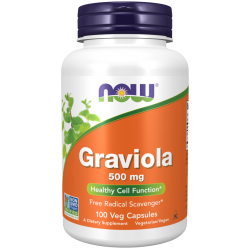 Graviola 500 mg - 100 Veg Capsules 