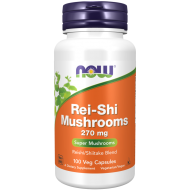 Rei-Shi Mushrooms 270 mg - 100 Veg Capsules /szavatossági idő: 2025-11-30