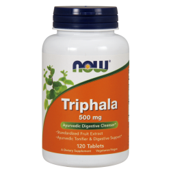 Triphala 500 mg 120 Tablets Triphala 500 mg 120 Tablets