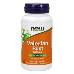 Valerian Root 500 mg - 100 Veg Capsules