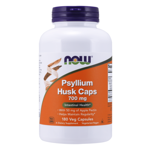 Psyllium Husk 700 mg - 180 Capsules