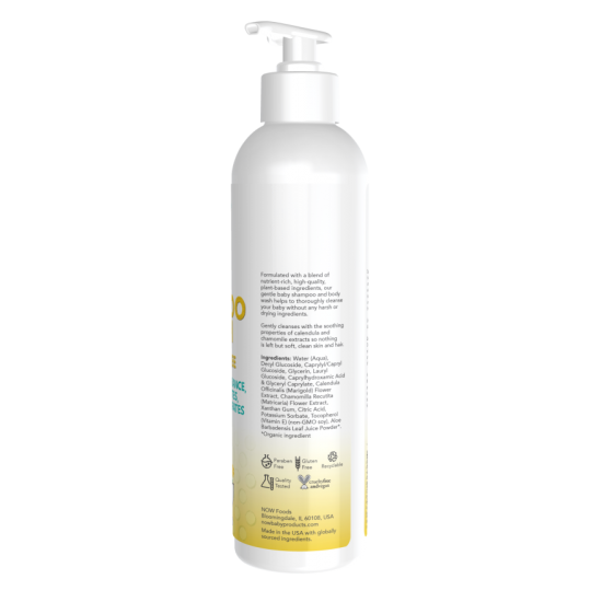 Gentle Baby Shampoo & Wash, Fragrance Free (237 ml)