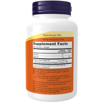 Hemp Seed Oil 1000 mg 120 Softgels Hemp Seed Oil 1000 mg 120 Softgels