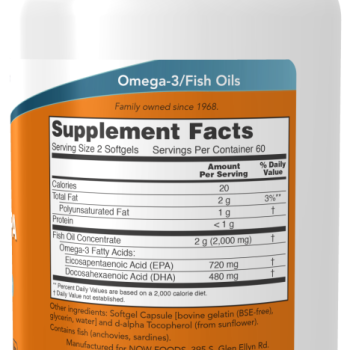 Super Omega EPA 360EPA/240DHA 120 Softgels