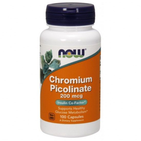 Chromium Picolinate 200 mcg 100 Veg Capsules