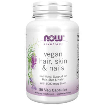 Vegan Hair, Skin & Nails,  90 Veg Capsules 