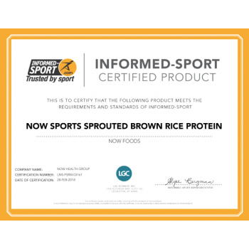 Sprouted Brown Rice Protein Powder - 2 lbs. 