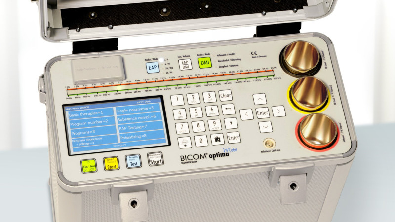 Biorezonanciás állapotfelmérés BICOM® optima készülékkel!